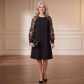 Élise Floral Lace Midi Dress